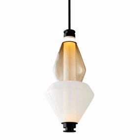 Luna Kaleido Small Pendant, Option B rechargeable bedside light
