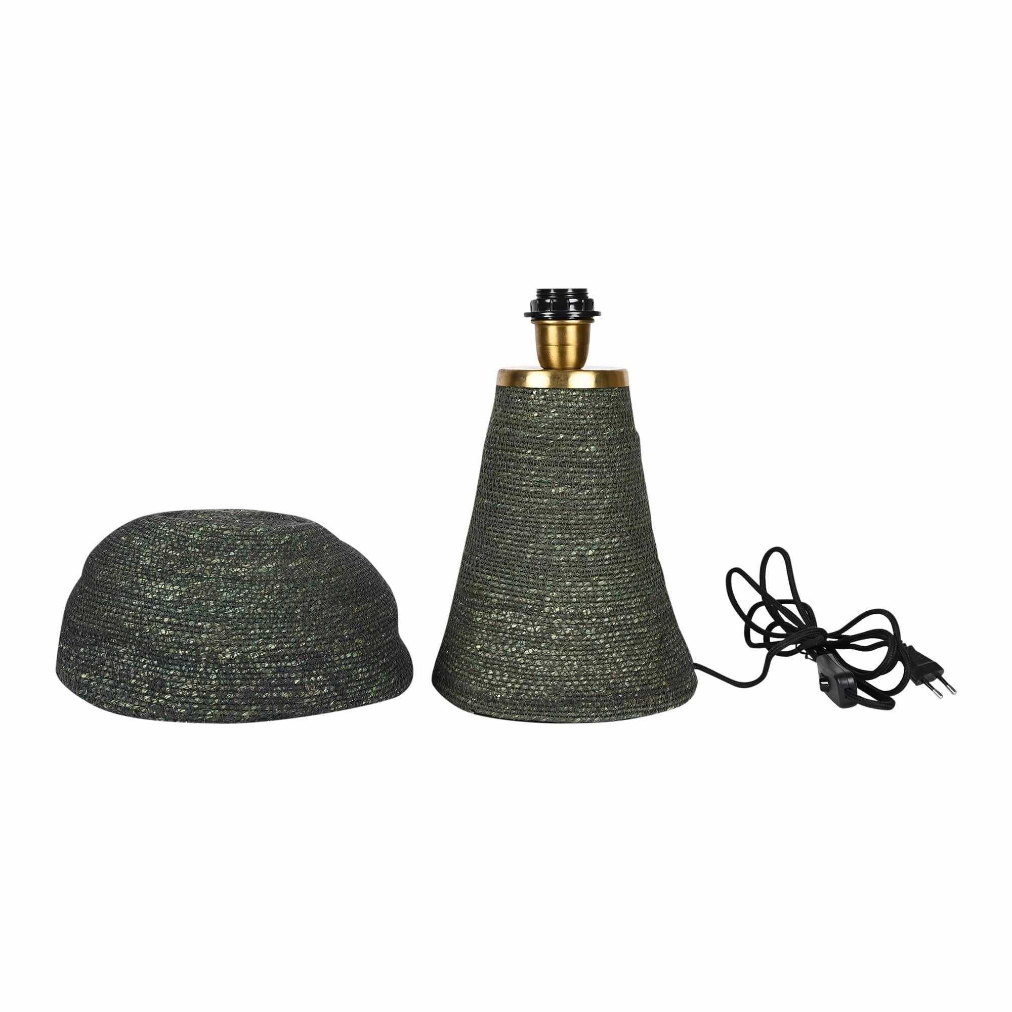Luna Meadowgrass Lamp Green
