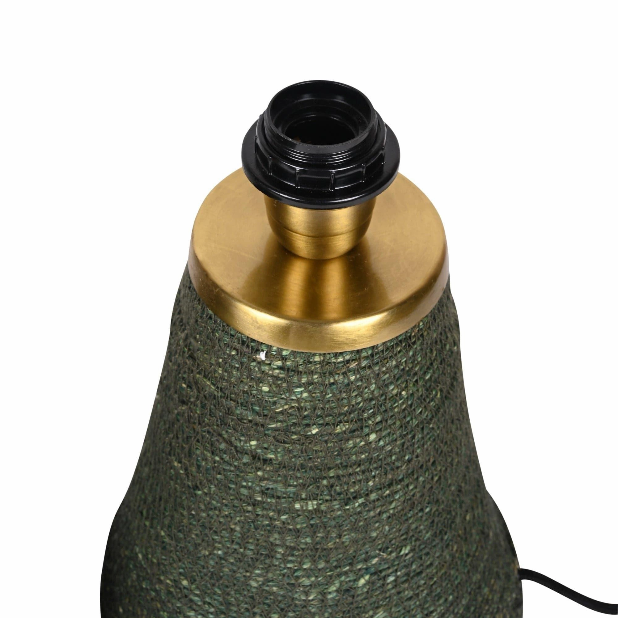 Luna Meadowgrass Lamp Green