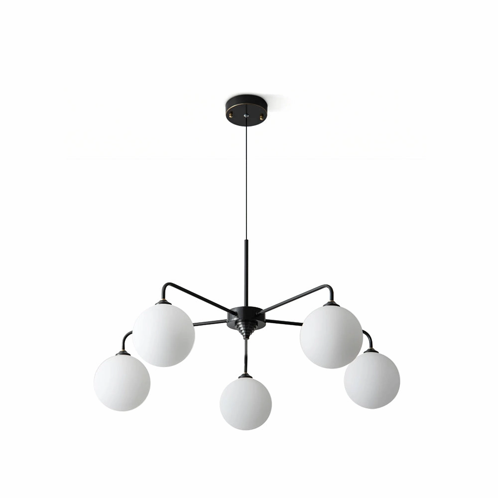 Lune Chandelier flowerpot LED lamp