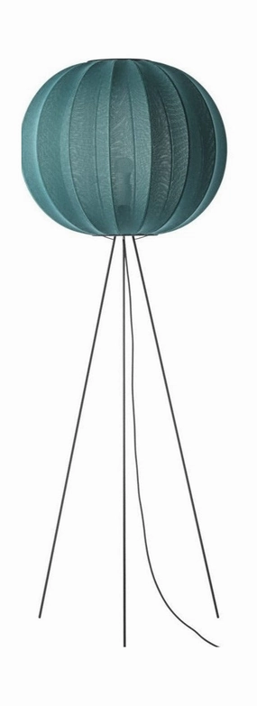 Made By Hand Knit Wit 60 Round Floor Lamp High, Seaweed garden LED light