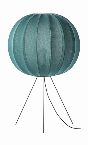 Made By Hand Knit Wit 60 Round Floor Lamp Medium, Sunrise garden LED light