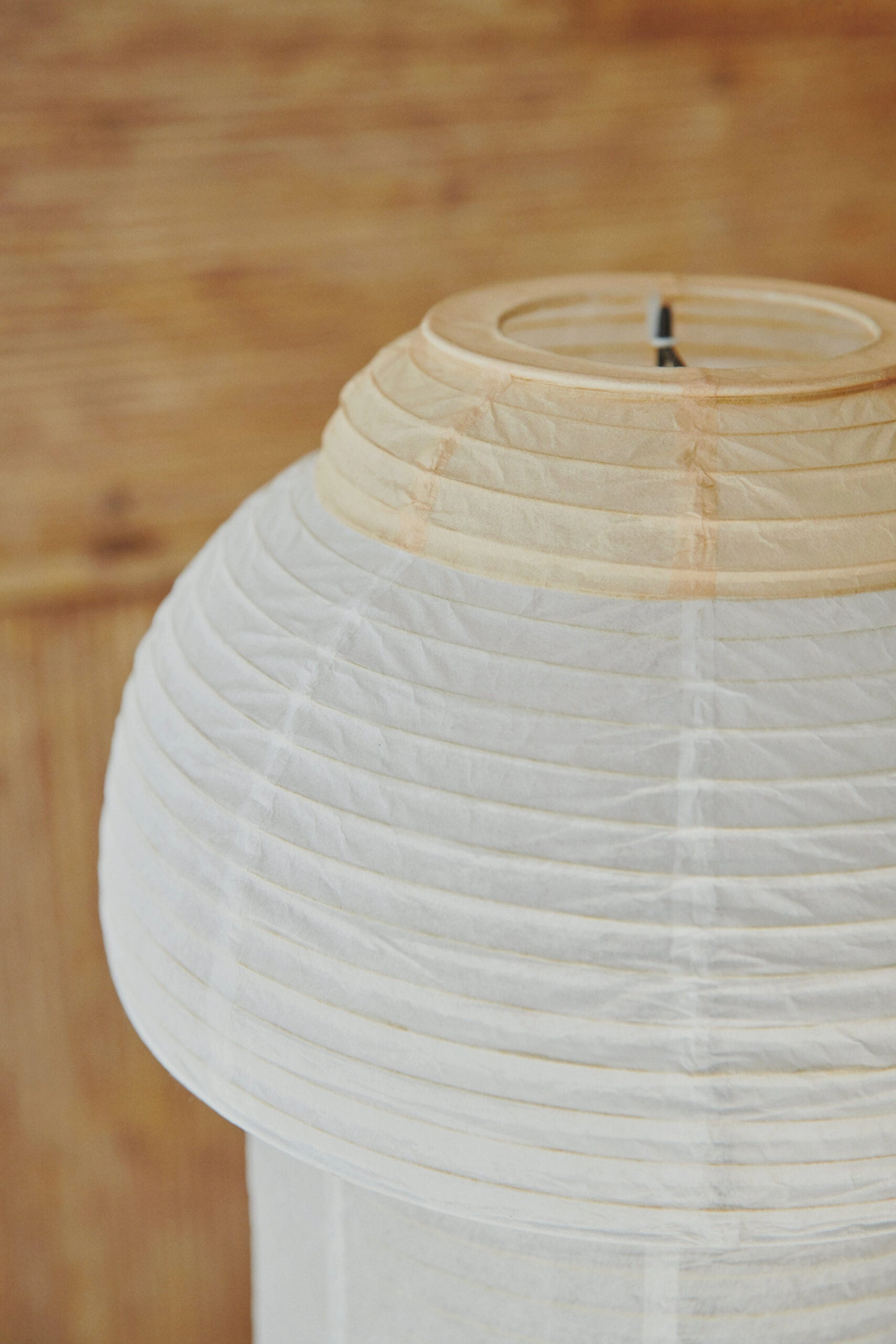 Made By Hand Papier Table Lamp 30 Double Table, Soft Yellow