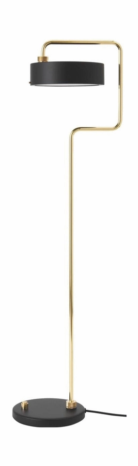 Made By Hand Petite Machine Floor Lamp H: 108, Black garden LED light