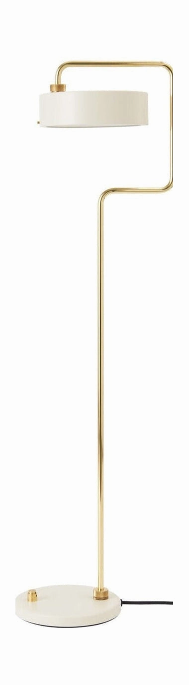 Made By Hand Petite Machine Floor Lamp H: 108, Oyster White garden LED light