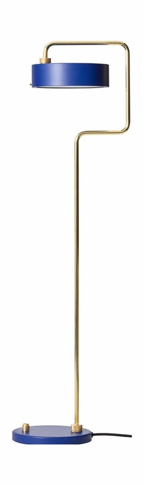 Made By Hand Petite Machine Floor Lamp H: 108, Royal Blue garden LED light