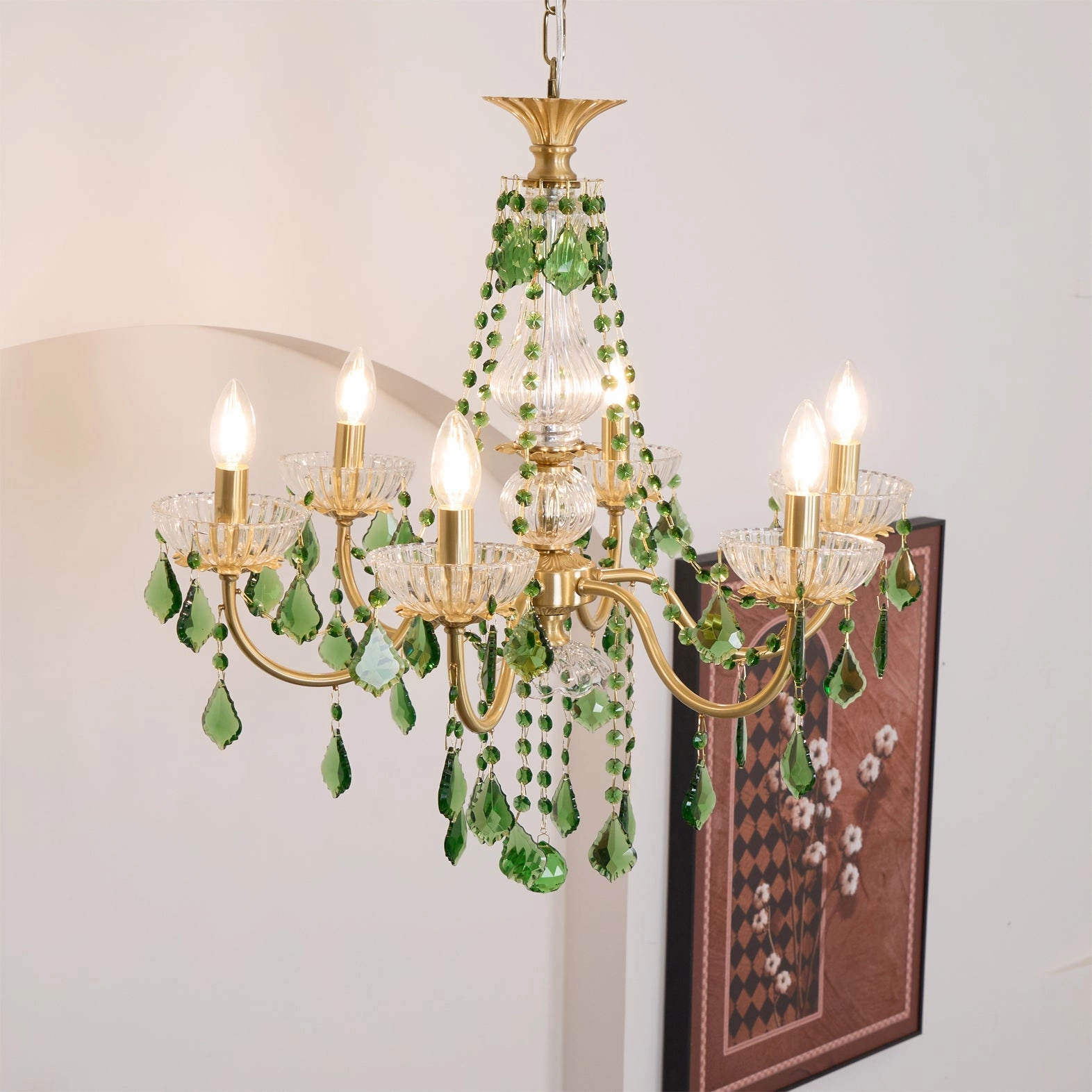 Magdalena Brass Chandelier