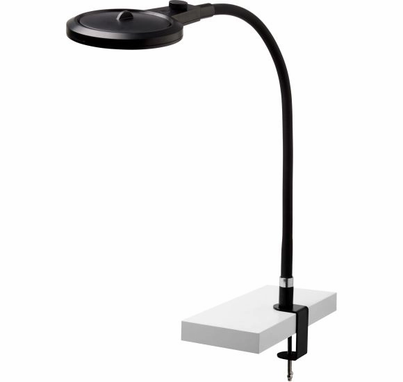 MAGNI LUP CLIPS BORDLAMPE SORT ambient lighting fixture
