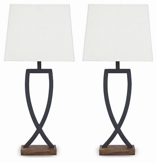 Makara Table Lamp (Set of 2) mini decorative bulb