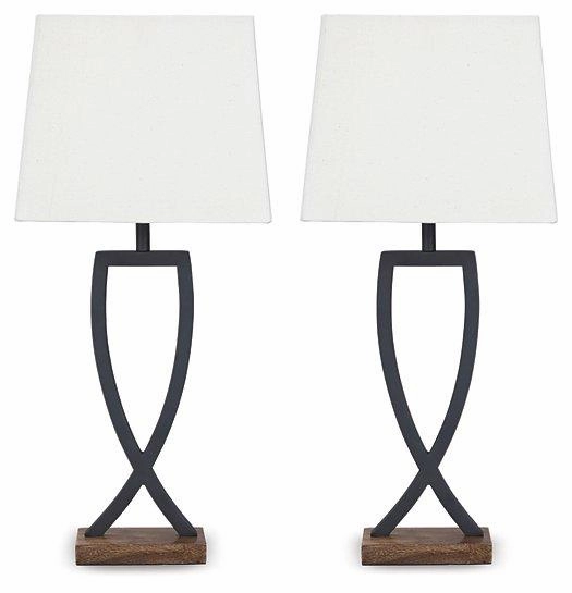 Makara Table Lamp (Set of 2) mini decorative bulb