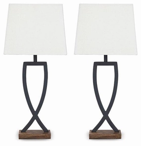 Makara Table Lamp (Set of 2) mini decorative bulb