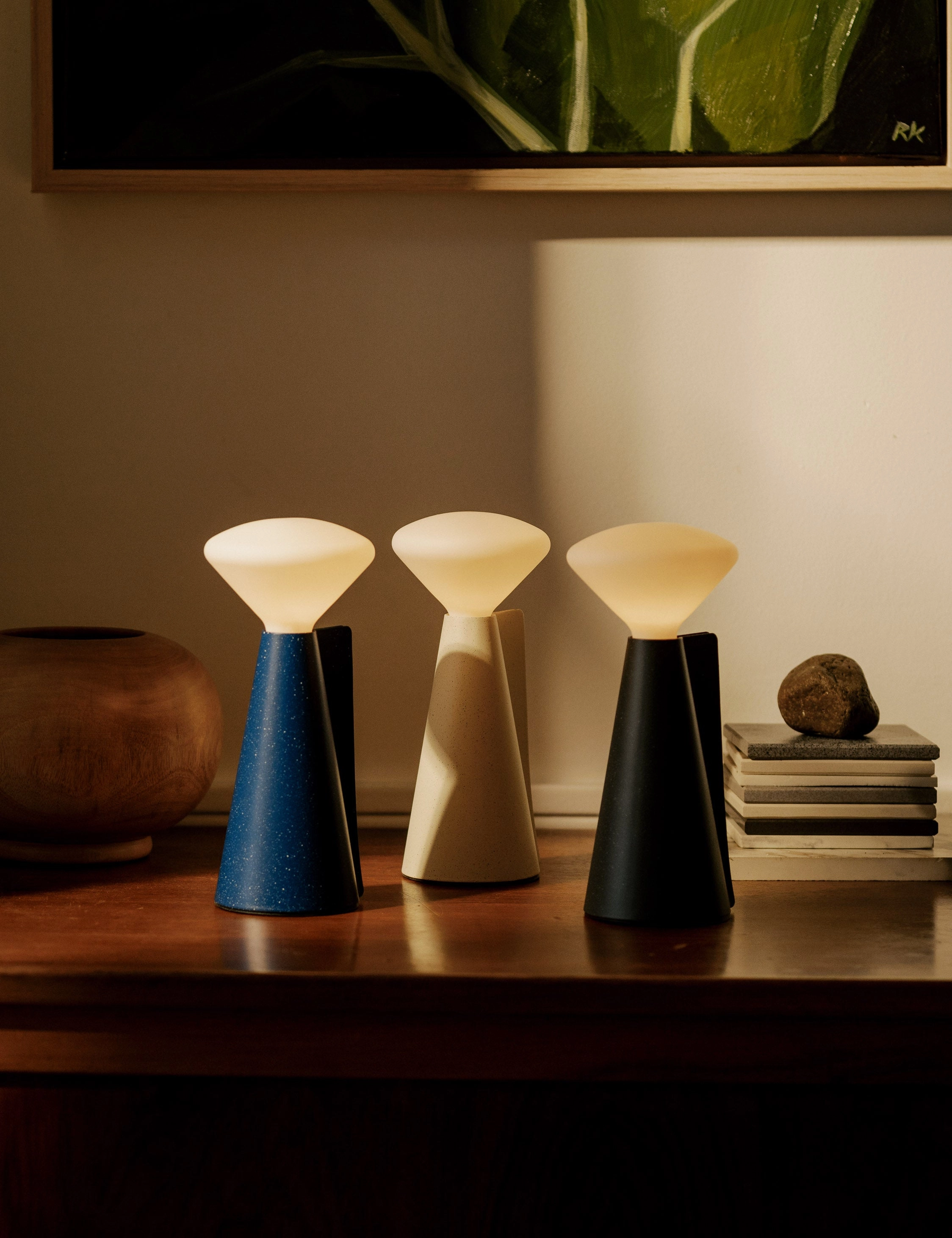 Mantle Cordless Table Lamp by Tala
