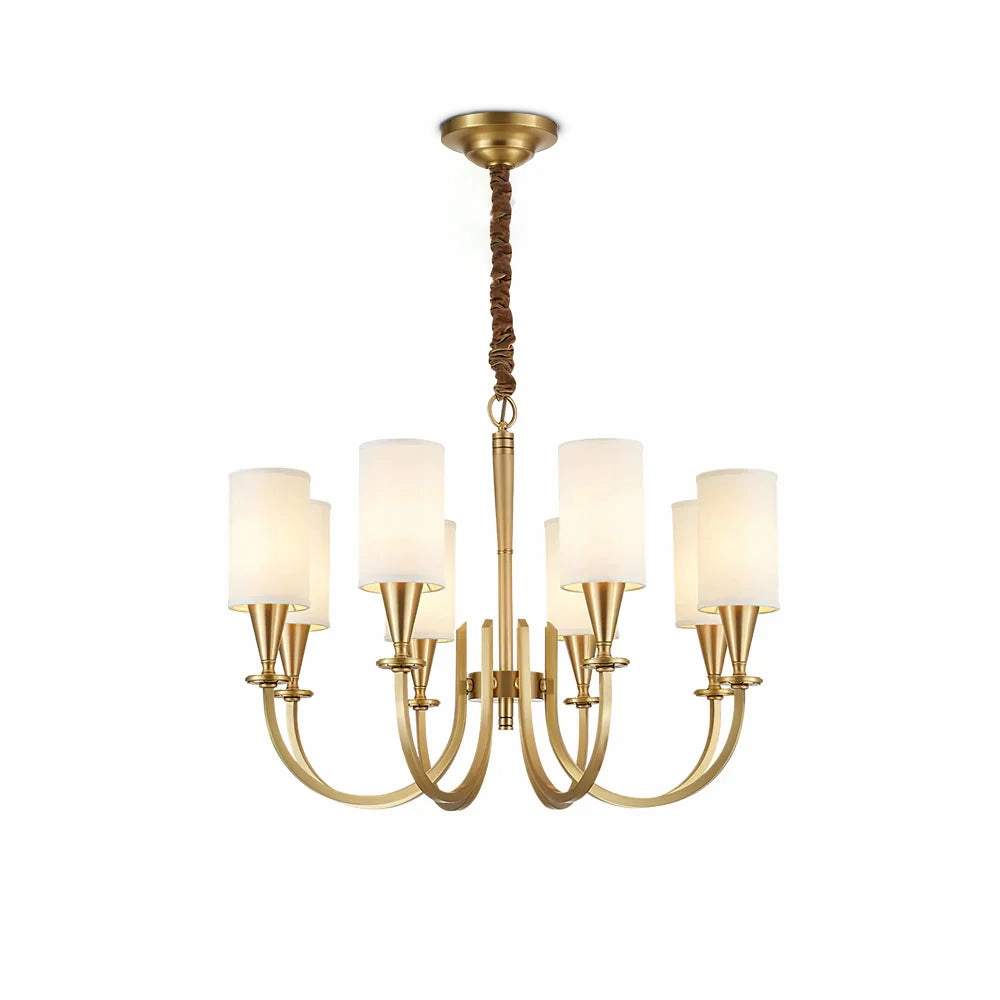 Mason Chandelier flowerpot LED lamp