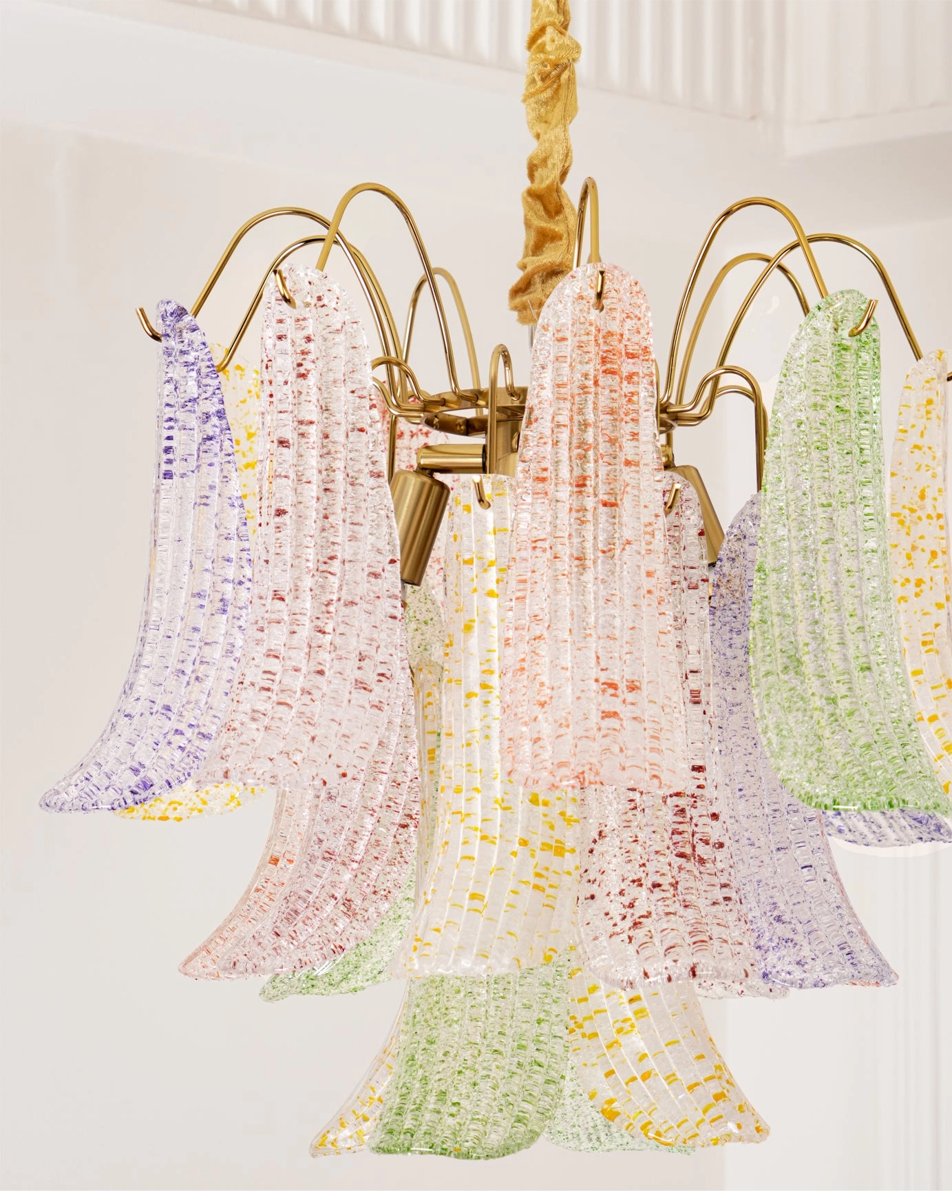 Mazzega Murano Glass Chandelier