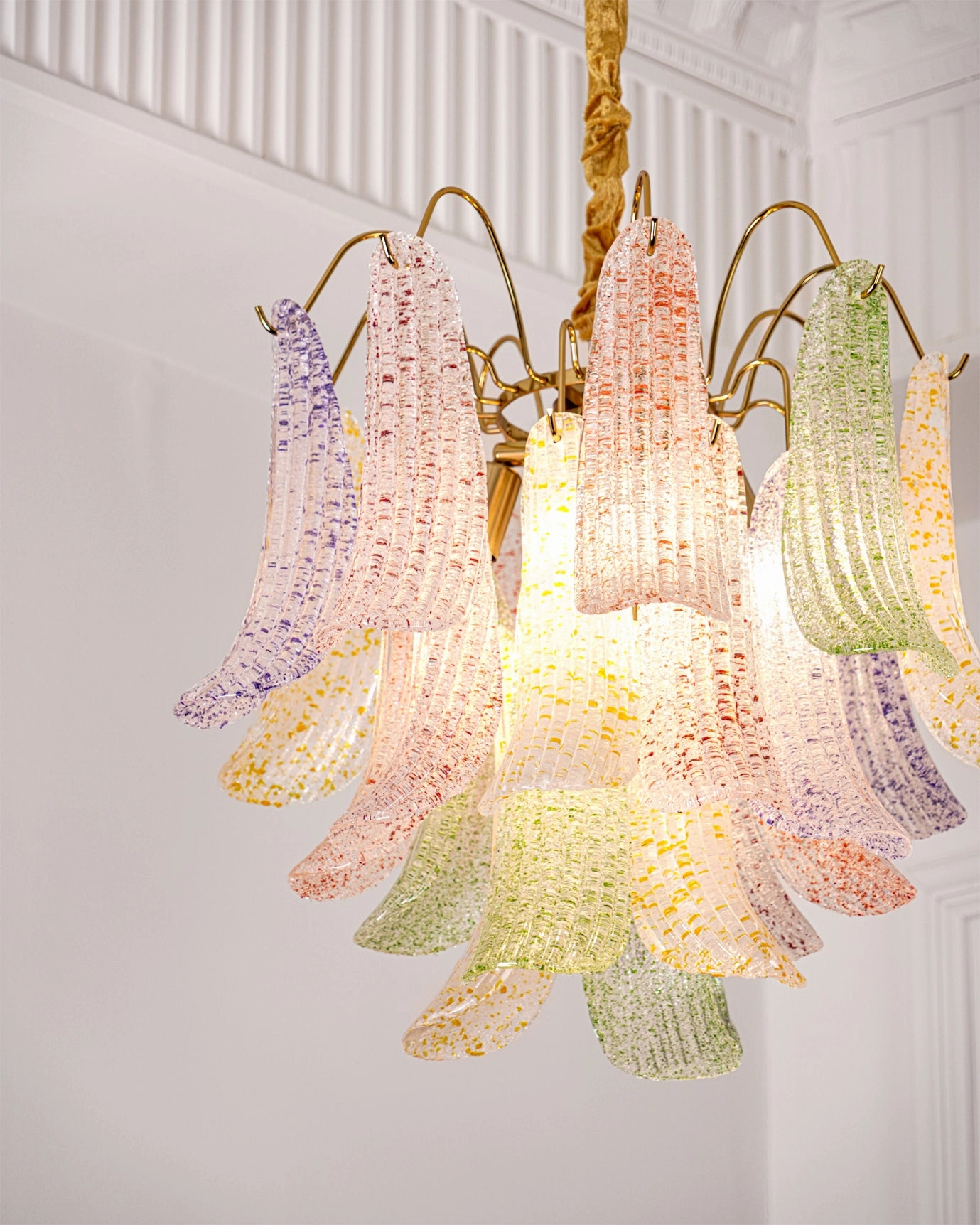 Mazzega Murano Glass Chandelier