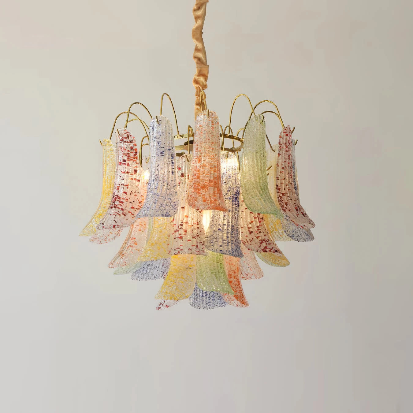 Mazzega Murano Glass Chandelier