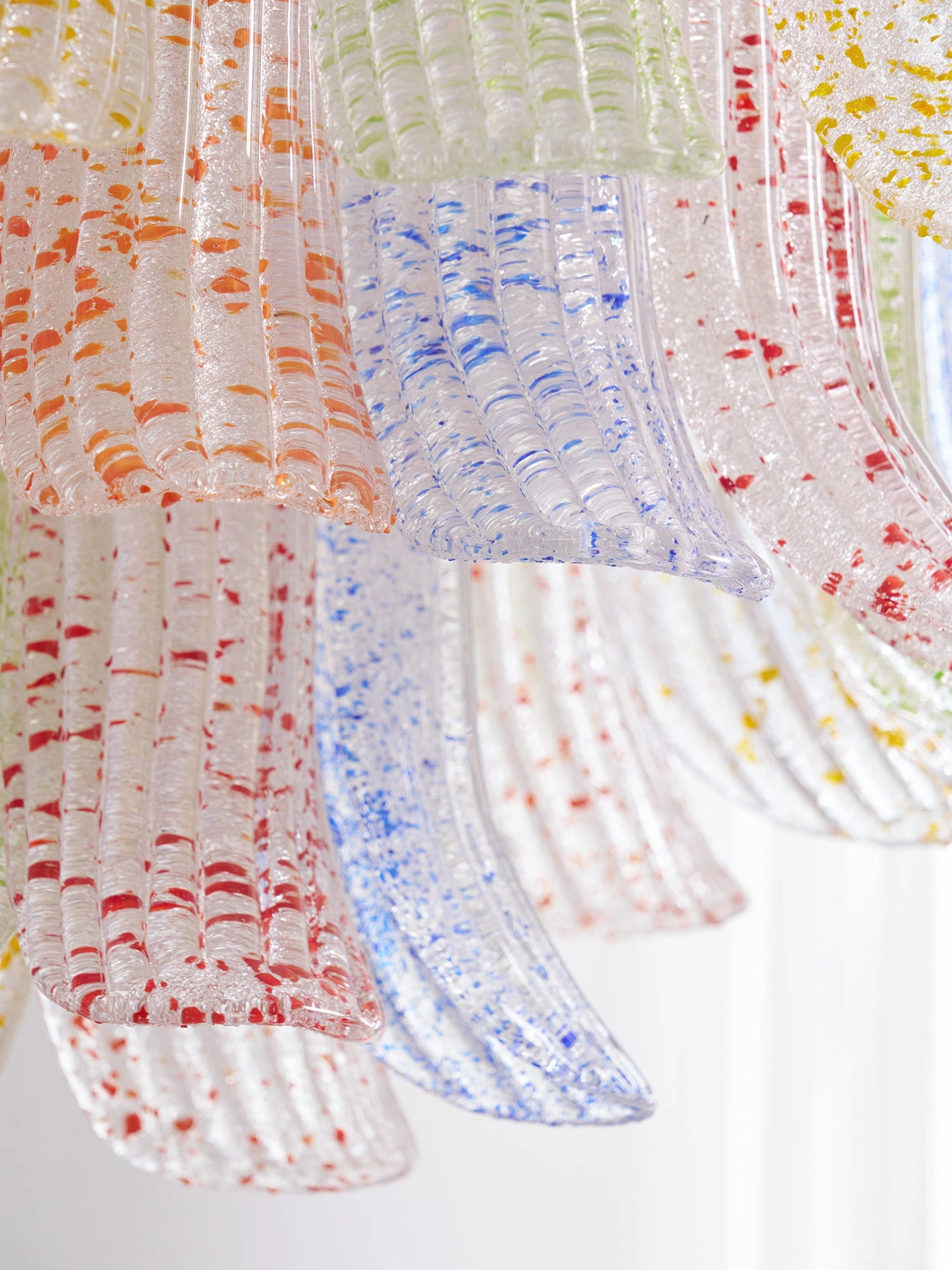 Mazzega Murano Glass Chandelier