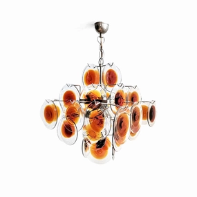 Mazzega Vistosi Chandelier flowerpot LED lamp