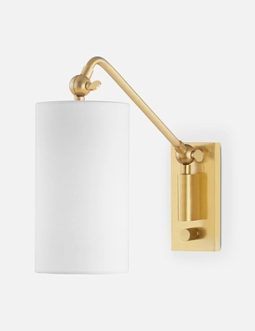McNally Adjustable Sconce minimalist reading light