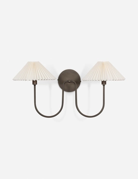 McVea Double Sconce minimalist reading light