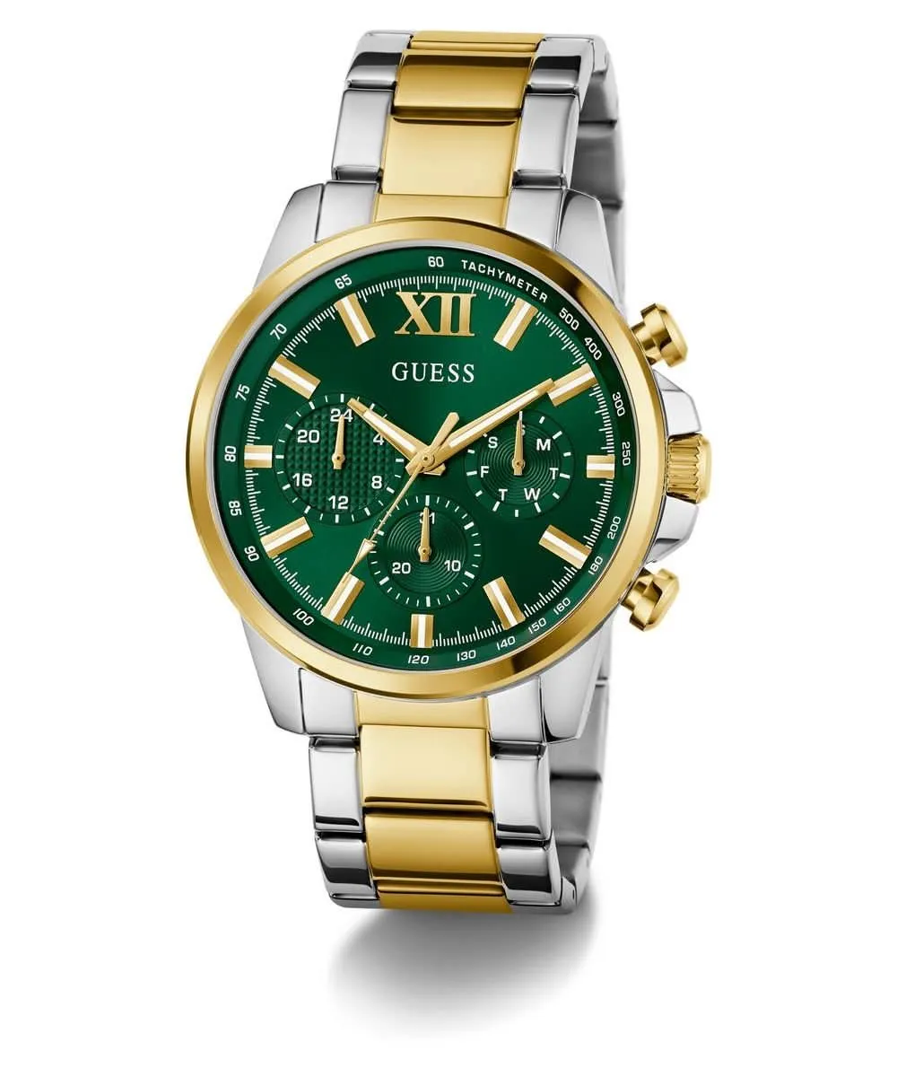 Men's Gold / Silver Green Walker Watch GW0900G5