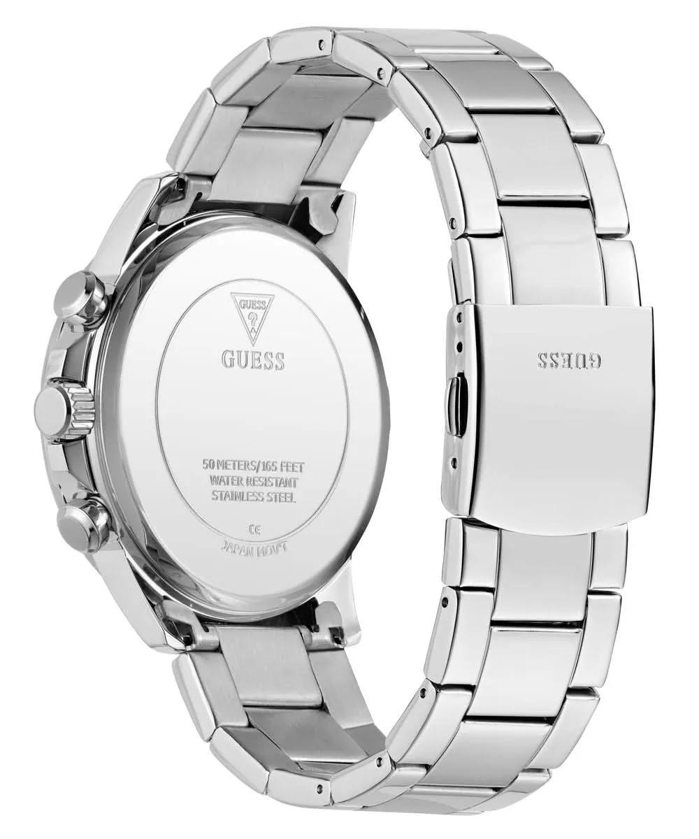 Men's Silver Black Walker Watch GW0900G1
