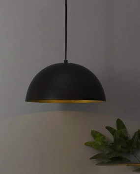 Metallic Black Home Decor Hanging Pendant Light For Home Decoration contemporary ceiling fixture