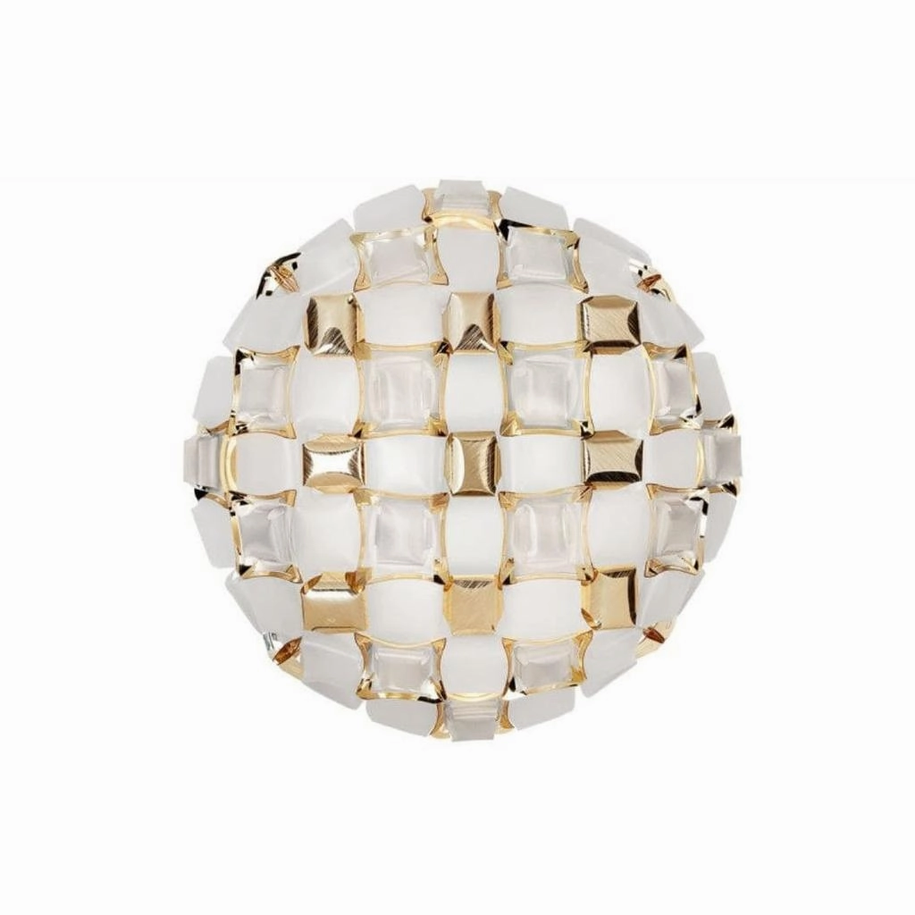 Mida Plafond 67 Hvid/guld - Loftlampe ceramic table lamp