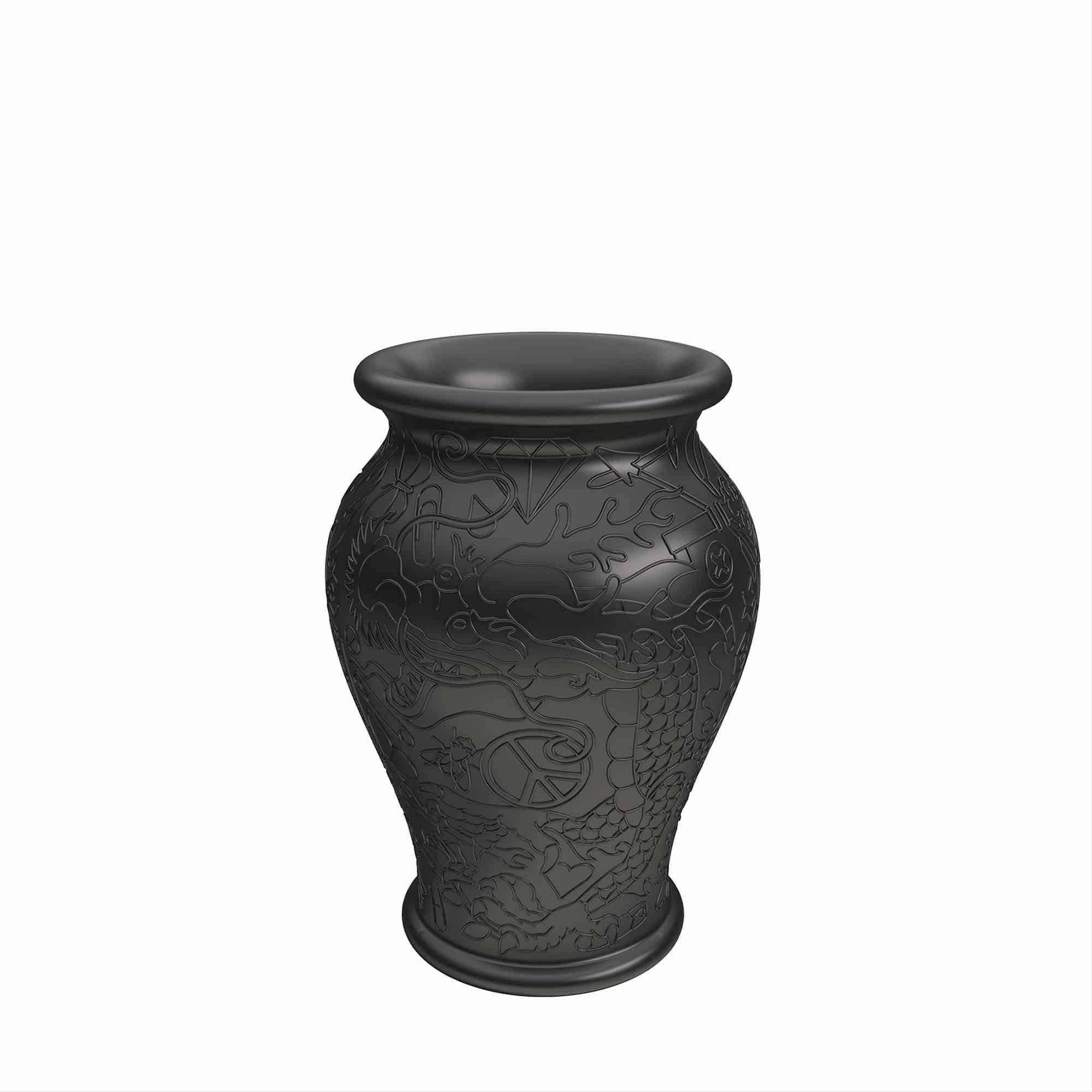 Ming Planter and Champagne Cooler indoor ambient light