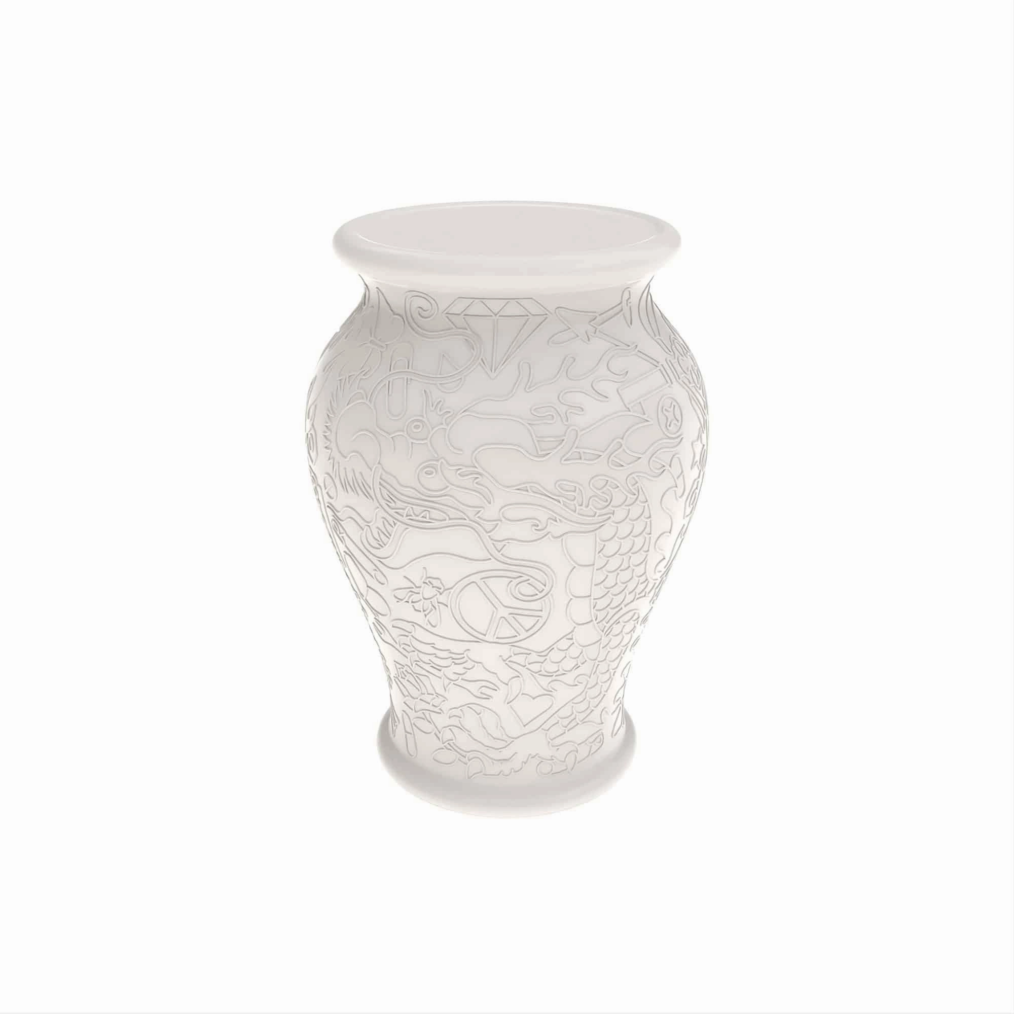Ming Stool and Sidetable
