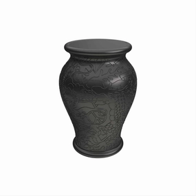 Ming Stool and Sidetable indoor ambient light