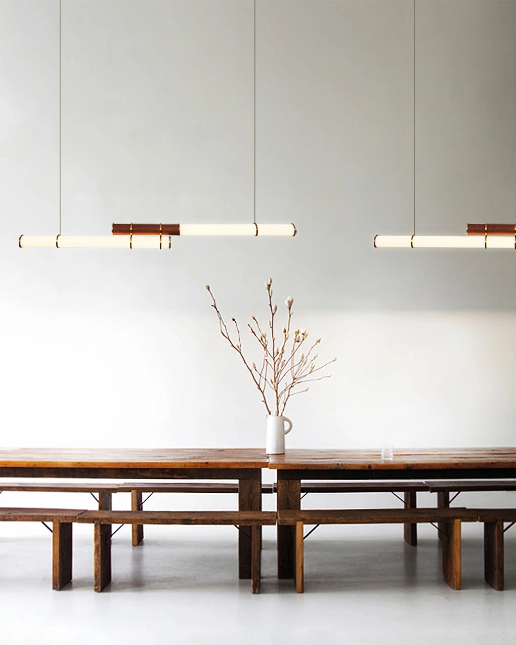 Mini Endless Double Chandelier