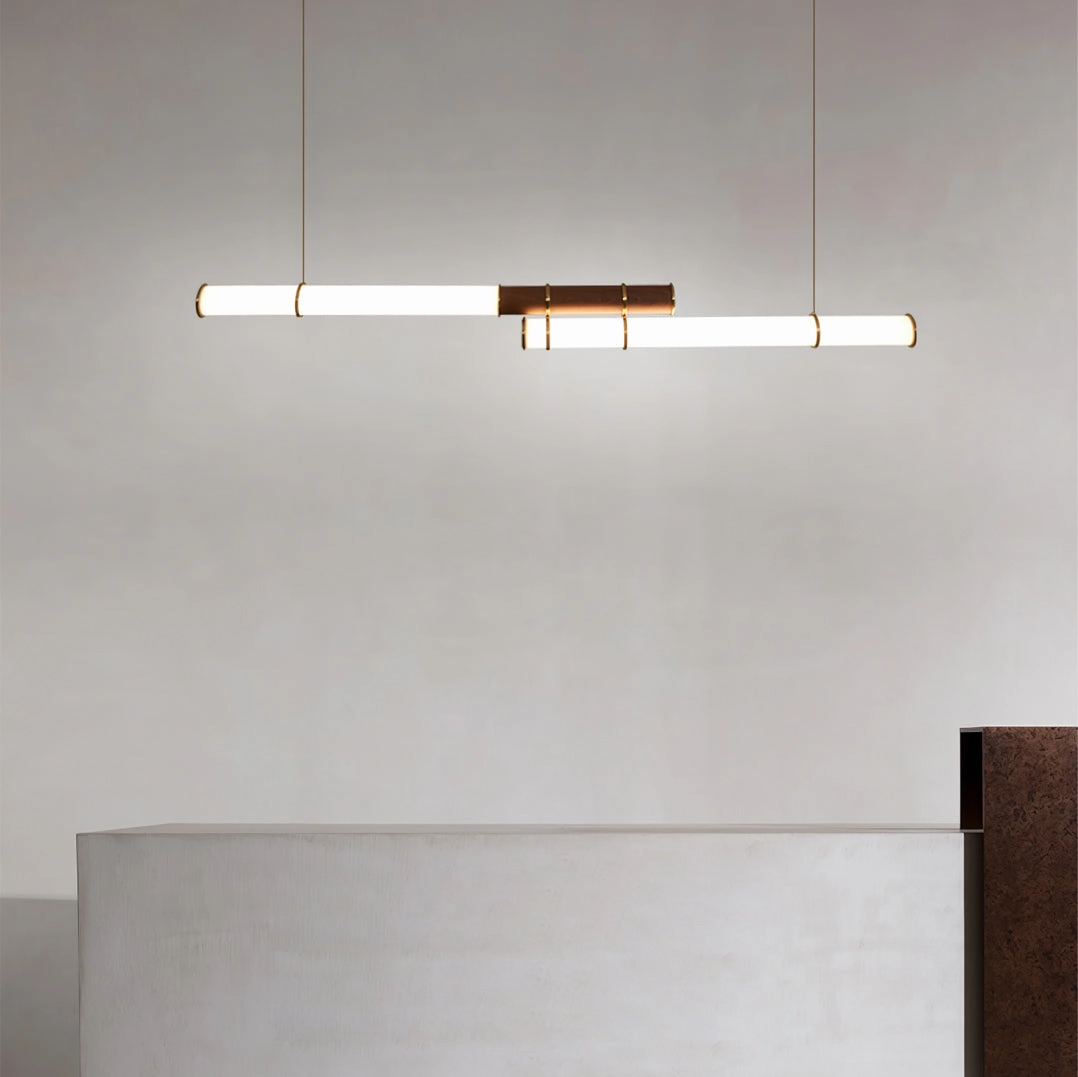 Mini Endless Double Chandelier