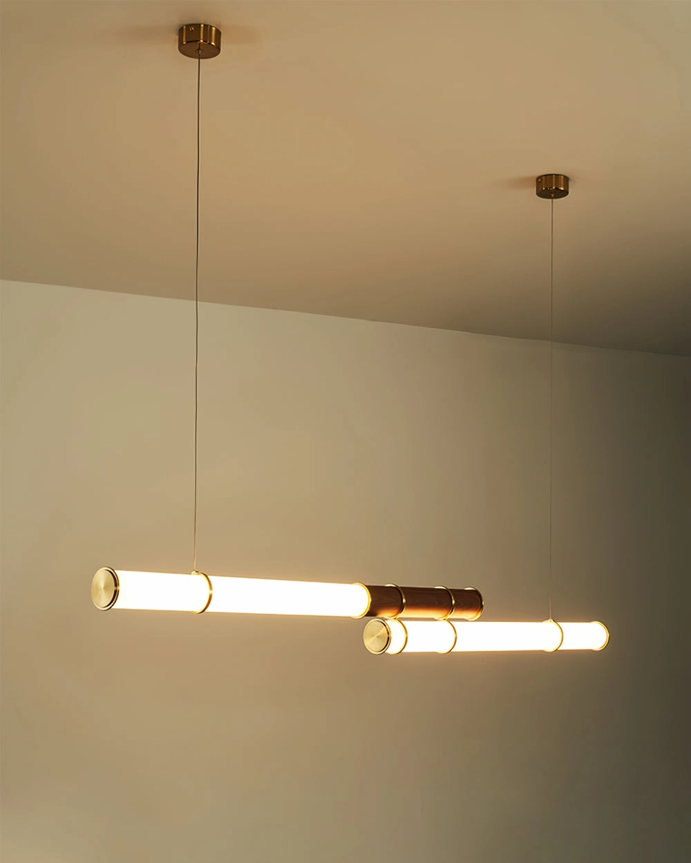 Mini Endless Double Chandelier