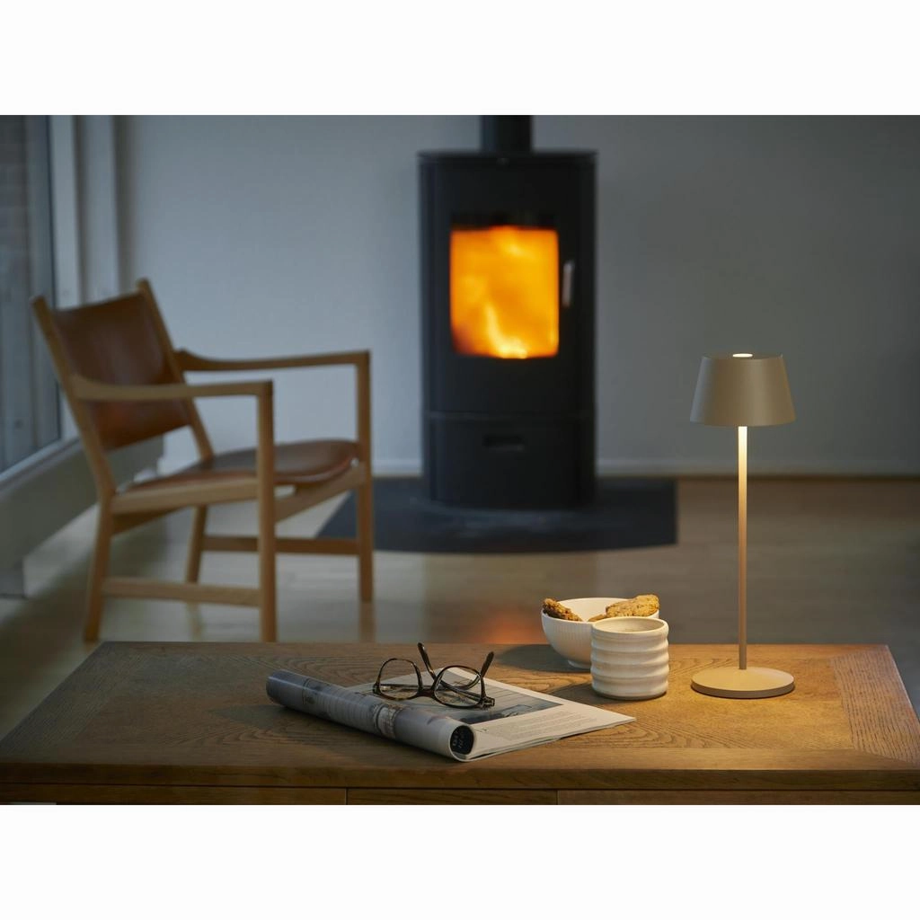 Modi Transportabel Bordlampe Grey Beige - Loom Design