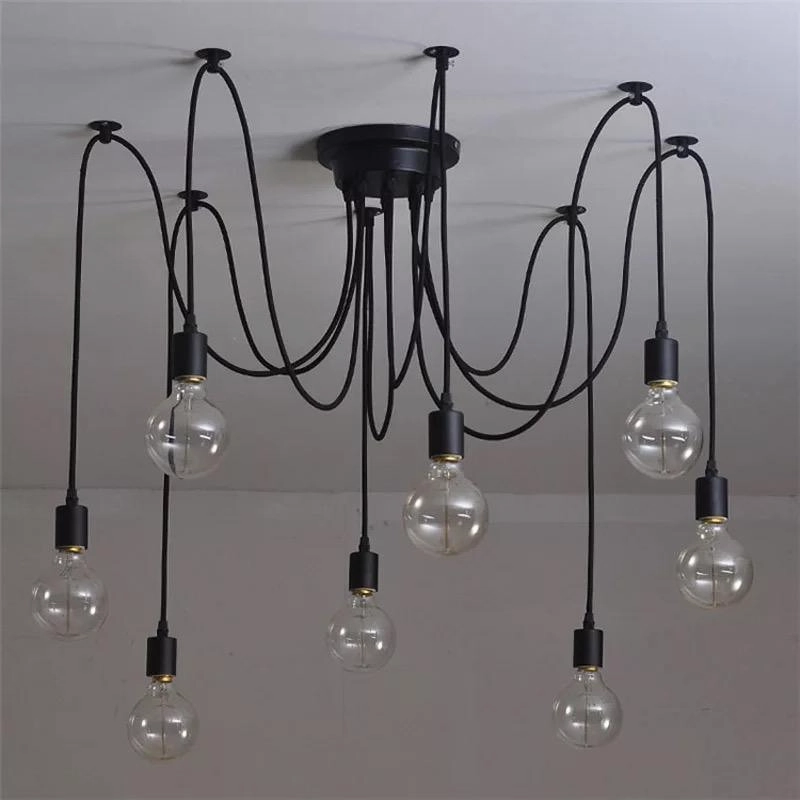 Mordern 8 Bulb Chandelier By SS Lightings contemporary ceiling fixture
