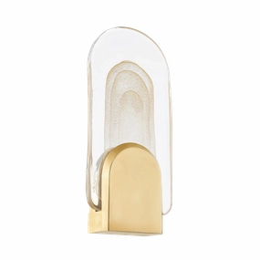 Morganite Sconce rechargeable bedside light
