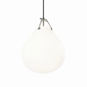 Moser Mat Hvid  250 - Pendel flush mount chandelier
