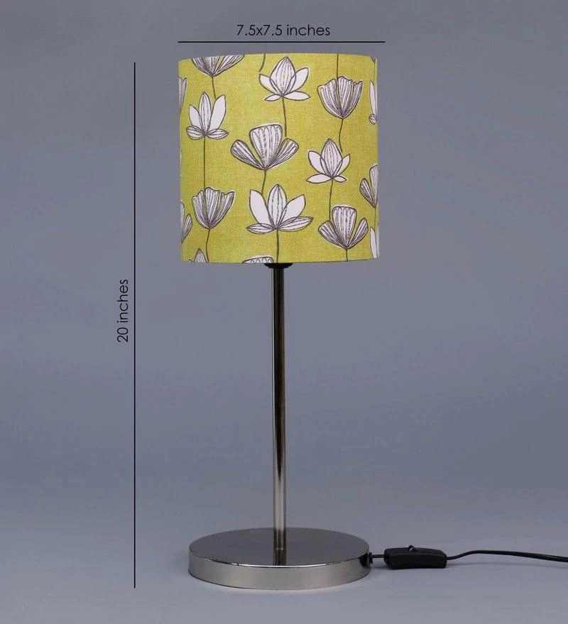 Mustard Flora Lamp