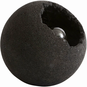 Muubs Crust Floor Lamp, Black garden LED light