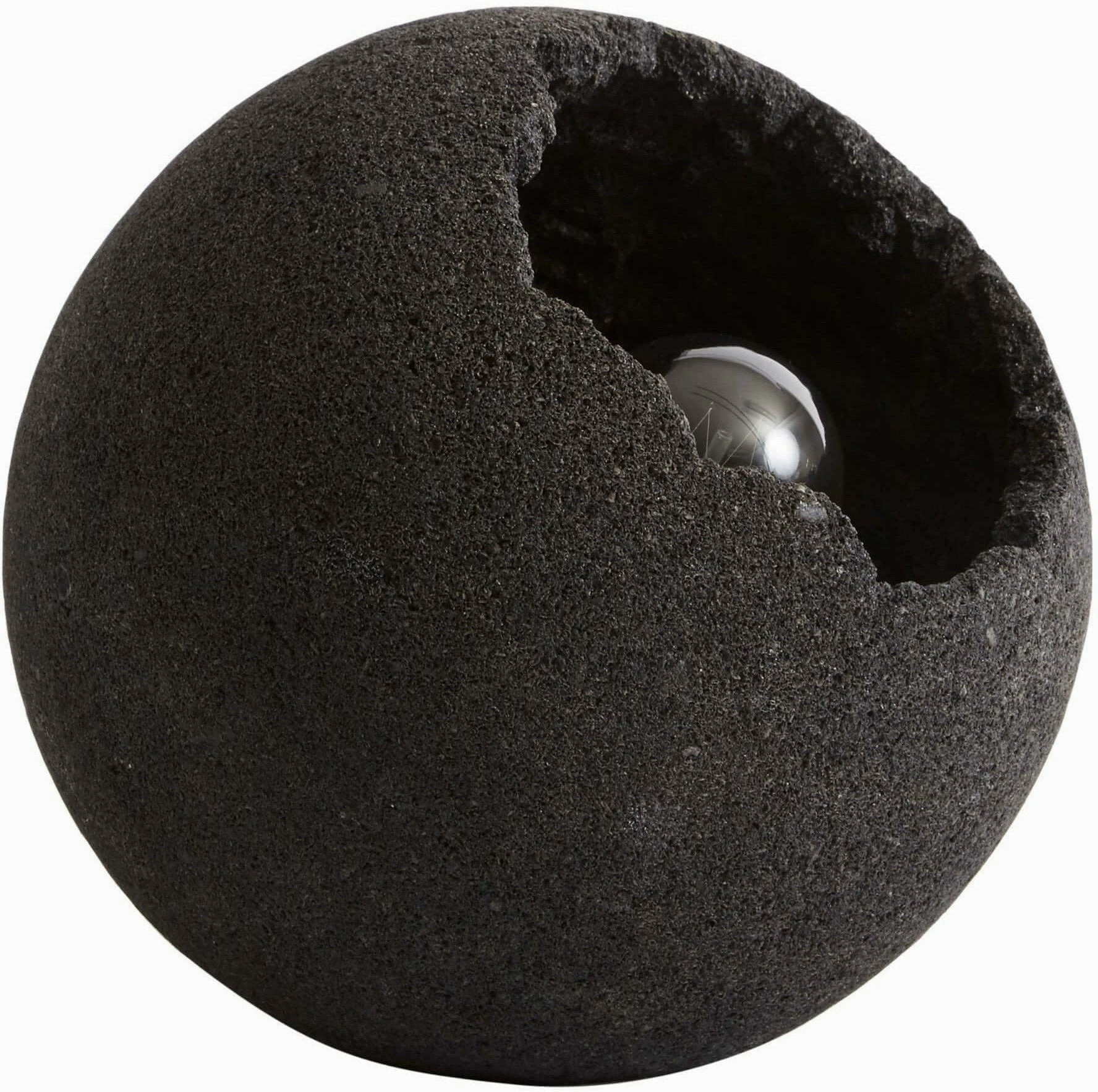 Muubs Crust Floor Lamp, Black garden LED light