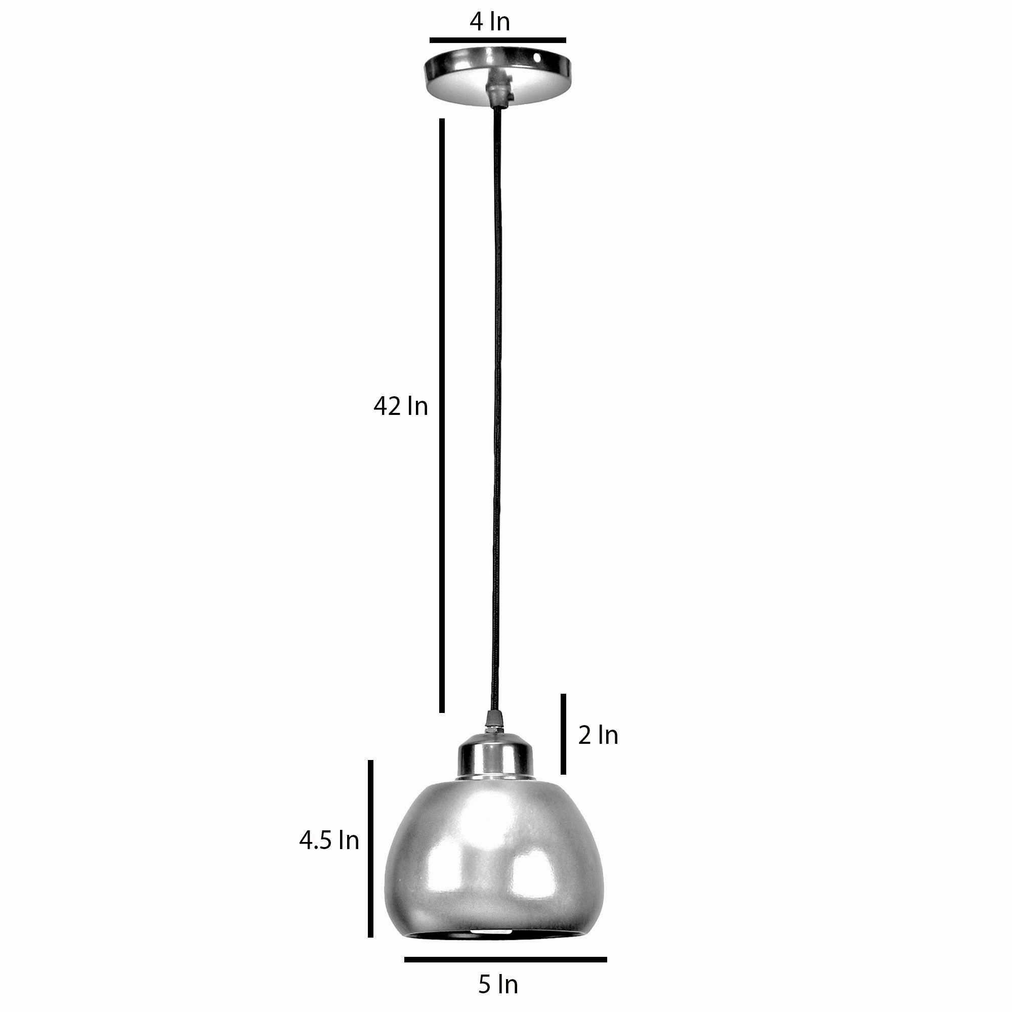 Muuto Black Metal Hanging Light by SS Lightings