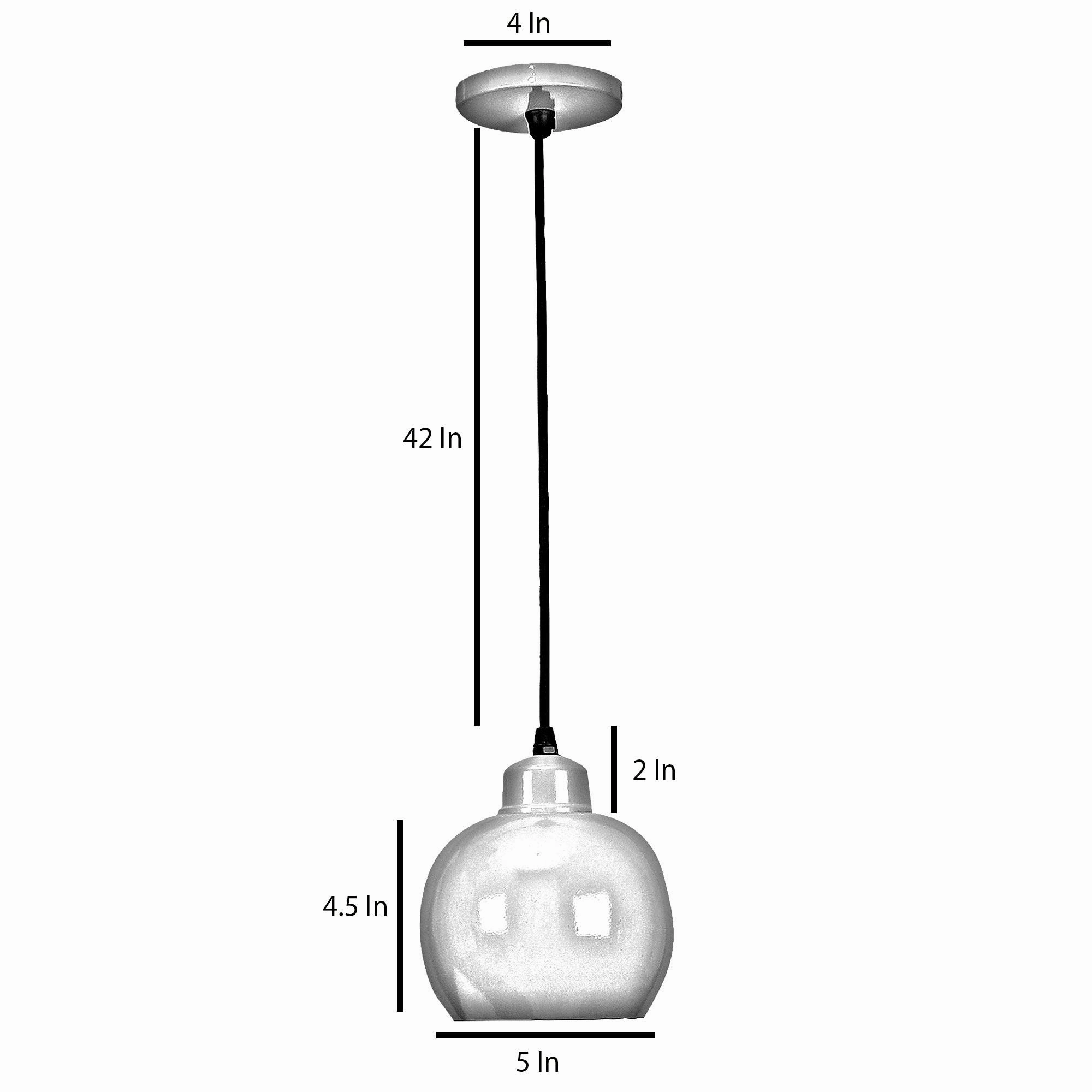 Muuto Green Metal Hanging Light by SS Lightings