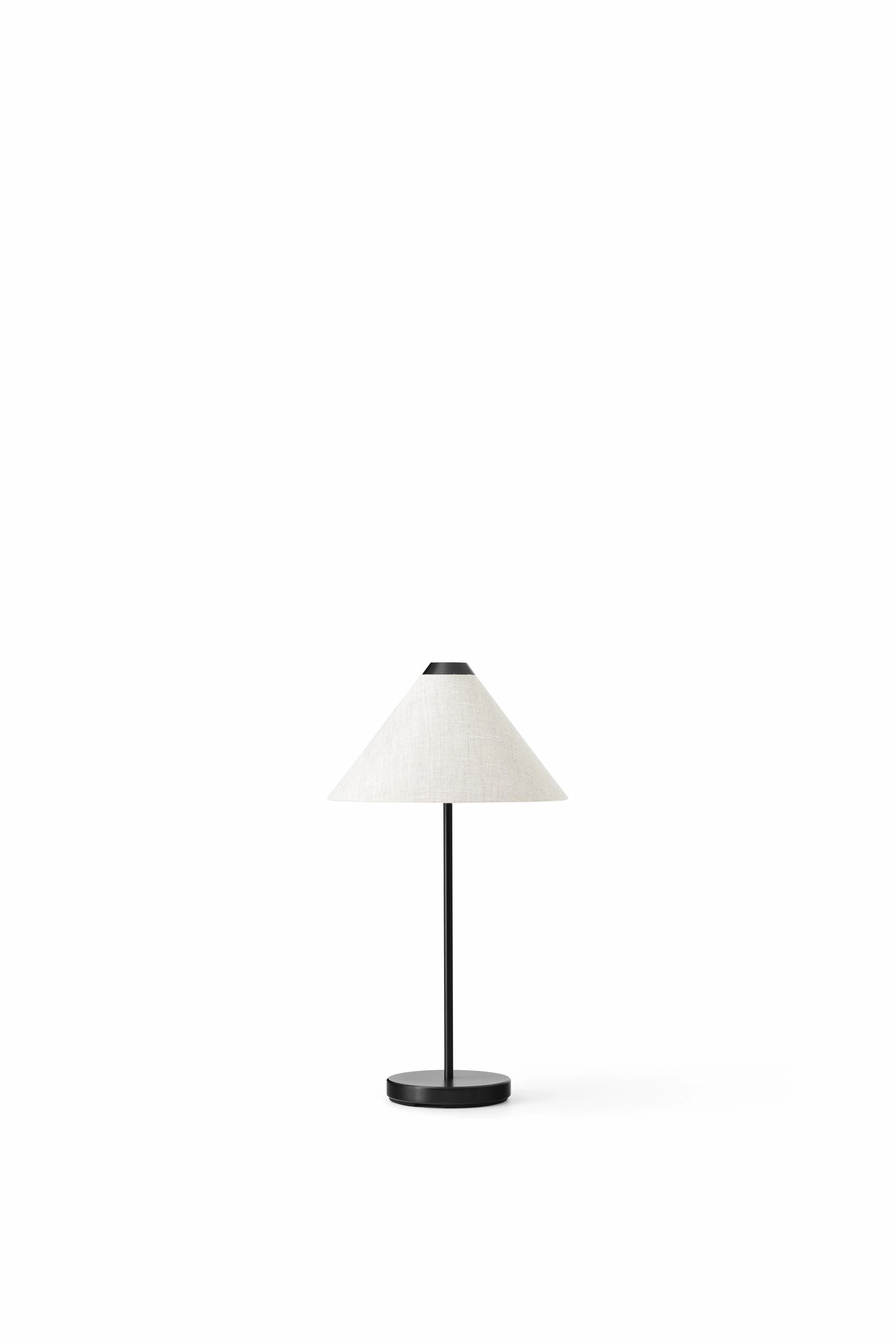 New Works Brolly Portable Table Lamp, Black
