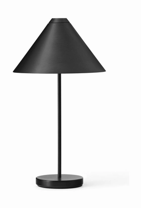 New Works Brolly Portable Table Lamp, Black designer outdoor lamp