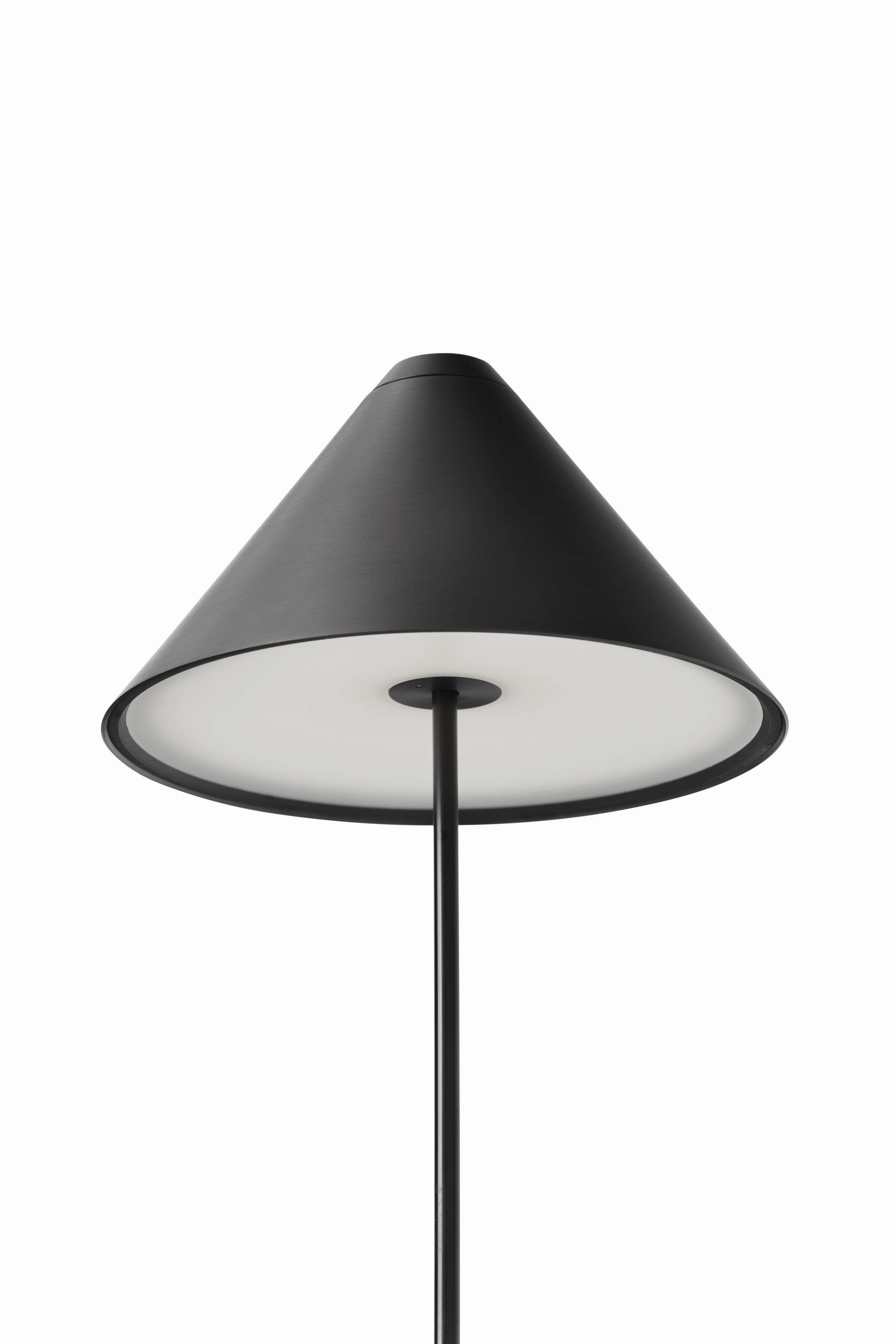 New Works Brolly Portable Table Lamp, Black
