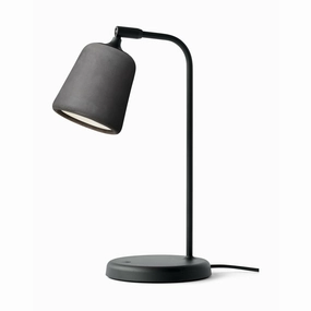 New Works Material Table Lamp, Dark Grey designer outdoor lamp
