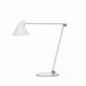 Njp Bord Hvid Med Fod 3000 K - Skrivebordslampe decorative wall light fixture
