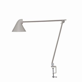 Njp Bord Lys Gr Alu Med Bordklemme - Skrivebordslampe decorative wall light fixture