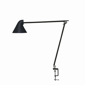 Njp Bord Sort Med Bordklemme 3000 K - Skrivebordslampe decorative wall light fixture
